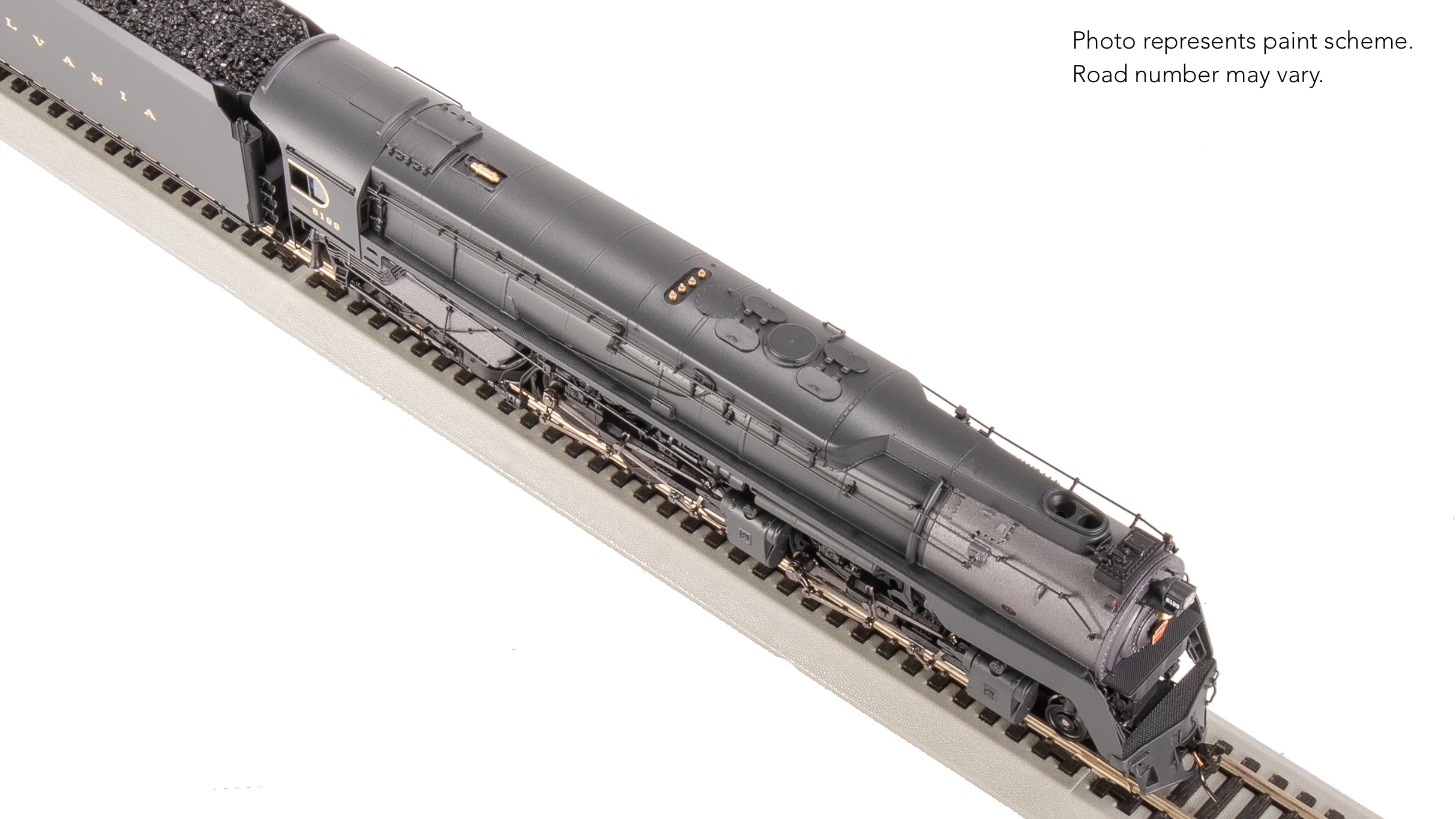 7805 PRR Q2 Duplex, 4-4-6-4, #6199, Production Version, 18,000 gallon tender, Paragon4 Sound/DC/DCC, Smoke, HO - Image 24