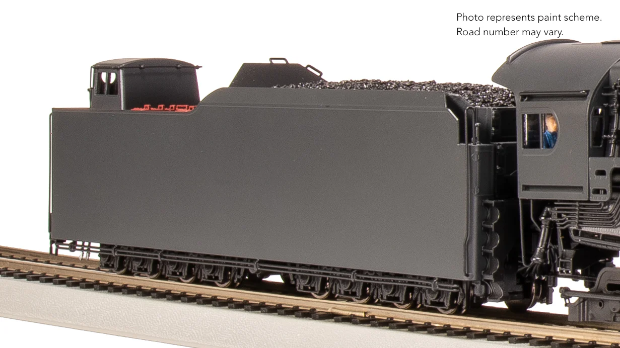 7806 PRR Q2 Duplex, 4-4-6-4, Unlettered, Production Version, 18,000 gallon tender, Paragon4 Sound/DC/DCC, Smoke, HO - Image 19