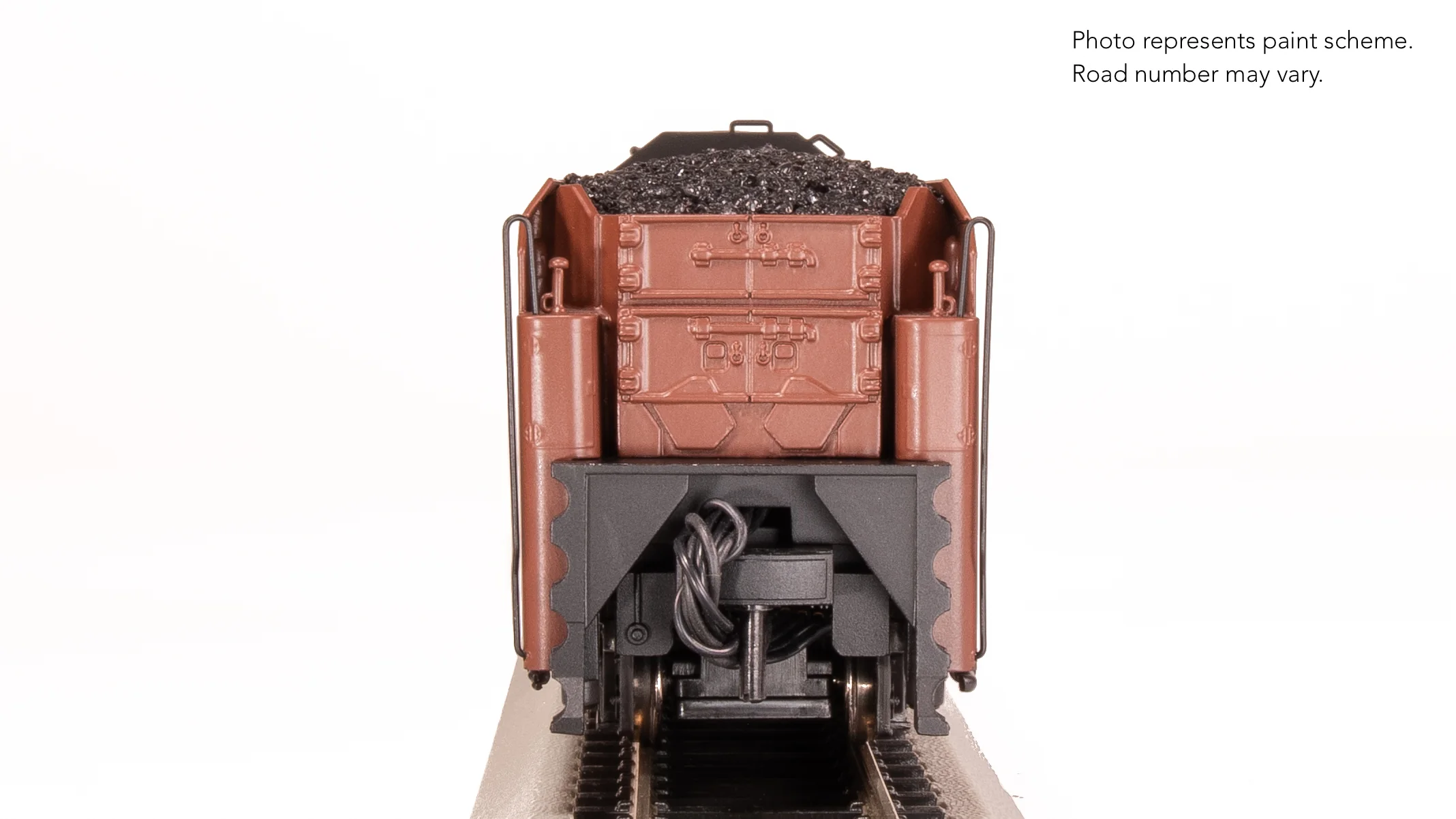 7809 PRR Q2 Duplex 4-4-6-4, #6195, Prototype Version, Tuscan Red 5-Stripe Fantasy Scheme, Paragon4 Sound/DC/DCC, Smoke, HO - Image 15