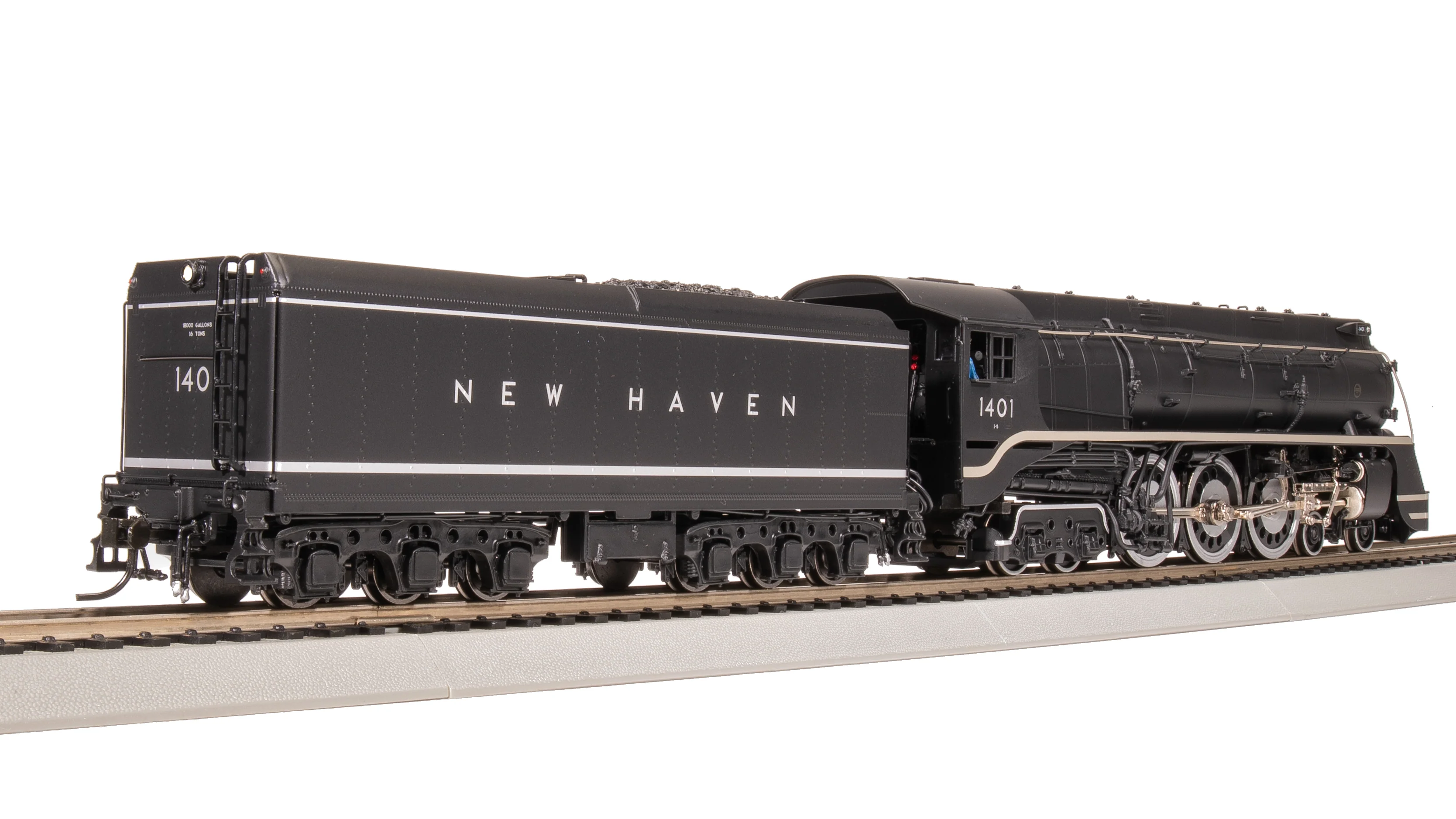 7870 New Haven I-5, #1401, Original Block Lettering, Paragon4 Sound/DC/DCC, Smoke, HO - Image 4