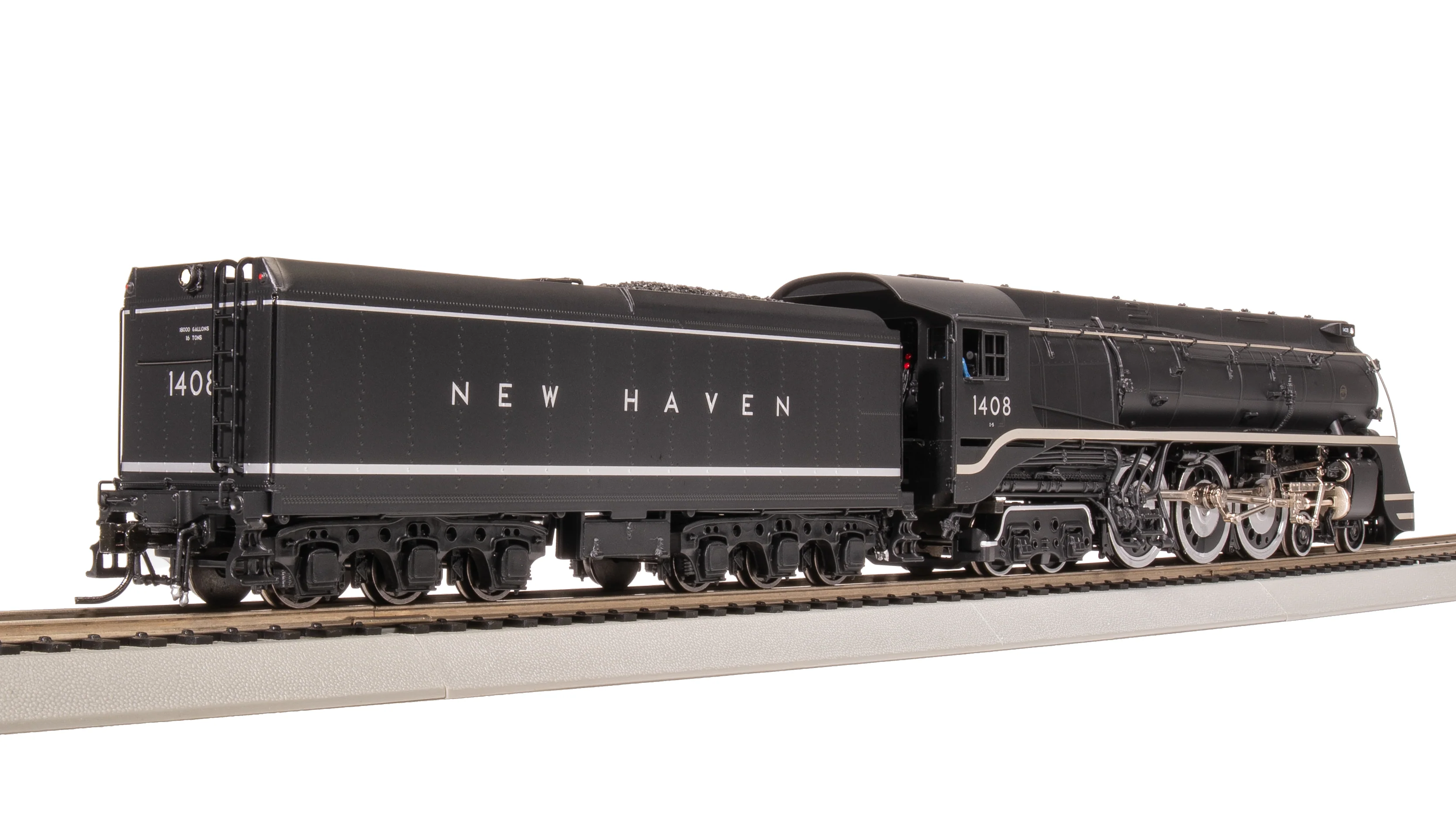 7871 New Haven I-5, #1408, Original Block Lettering, Paragon4 Sound/DC/DCC, Smoke, HO - Image 4