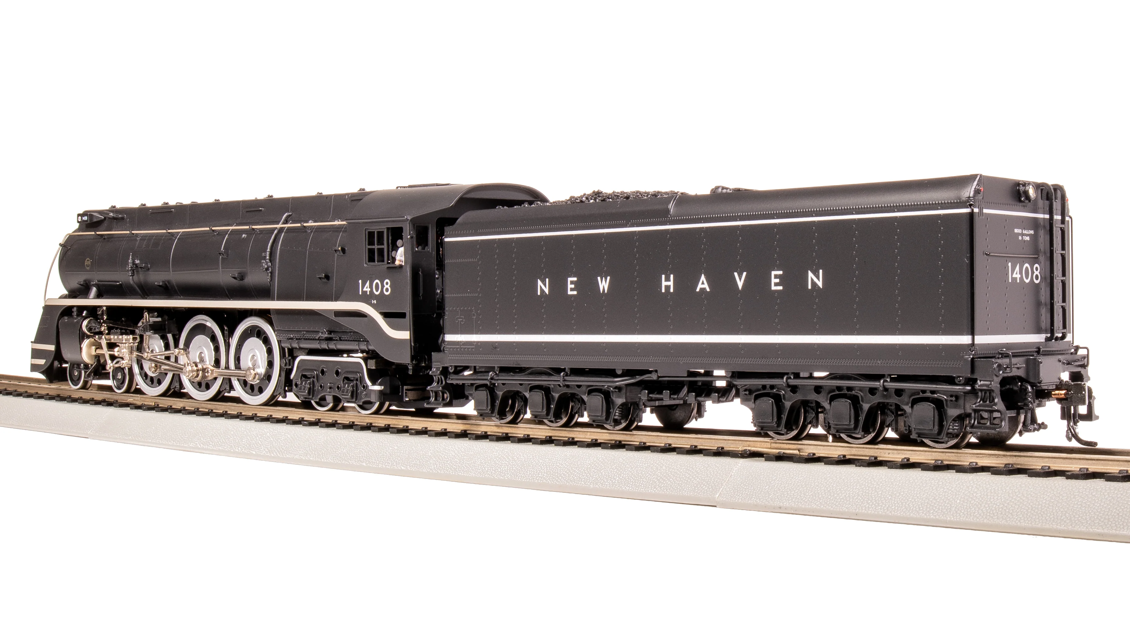 7871 New Haven I-5, #1408, Original Block Lettering, Paragon4 Sound/DC/DCC, Smoke, HO - Image 8