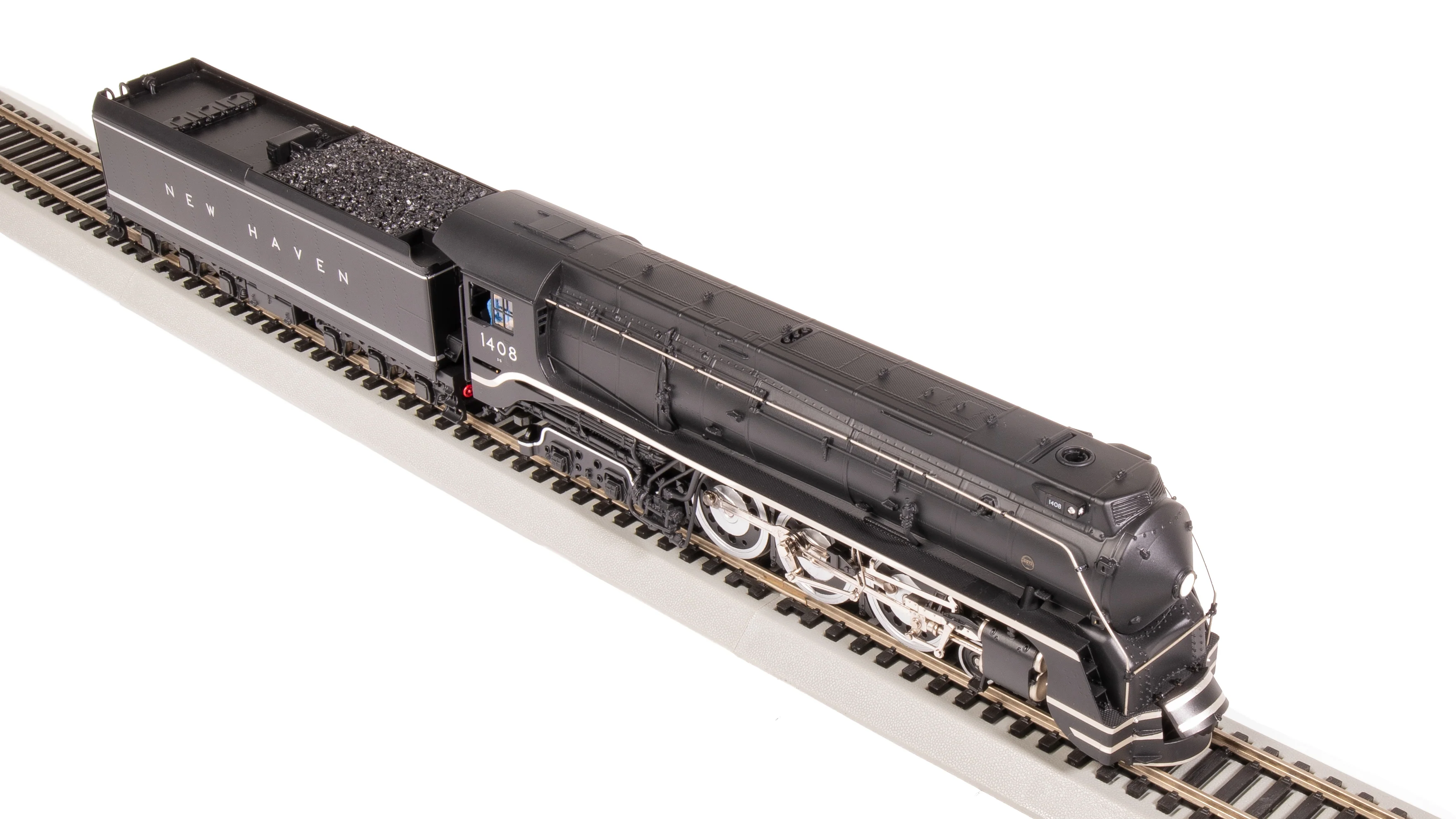 7871 New Haven I-5, #1408, Original Block Lettering, Paragon4 Sound/DC/DCC, Smoke, HO - Image 9