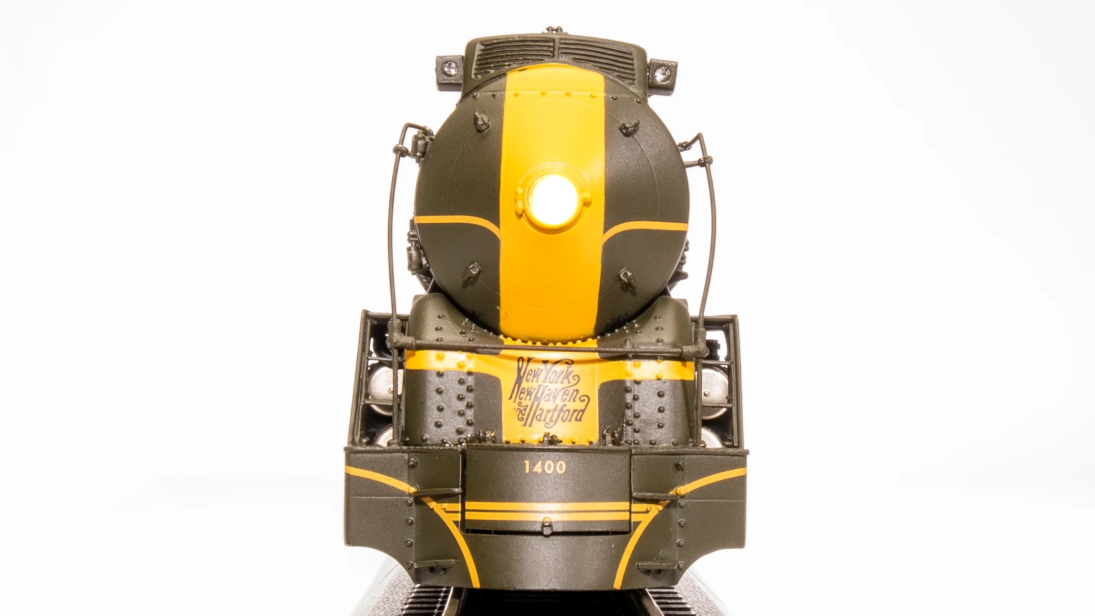 7876 New Haven I-5, #1400, Green Fantasy Scheme, Paragon4 Sound/DC/DCC, Smoke, HO - Image 5