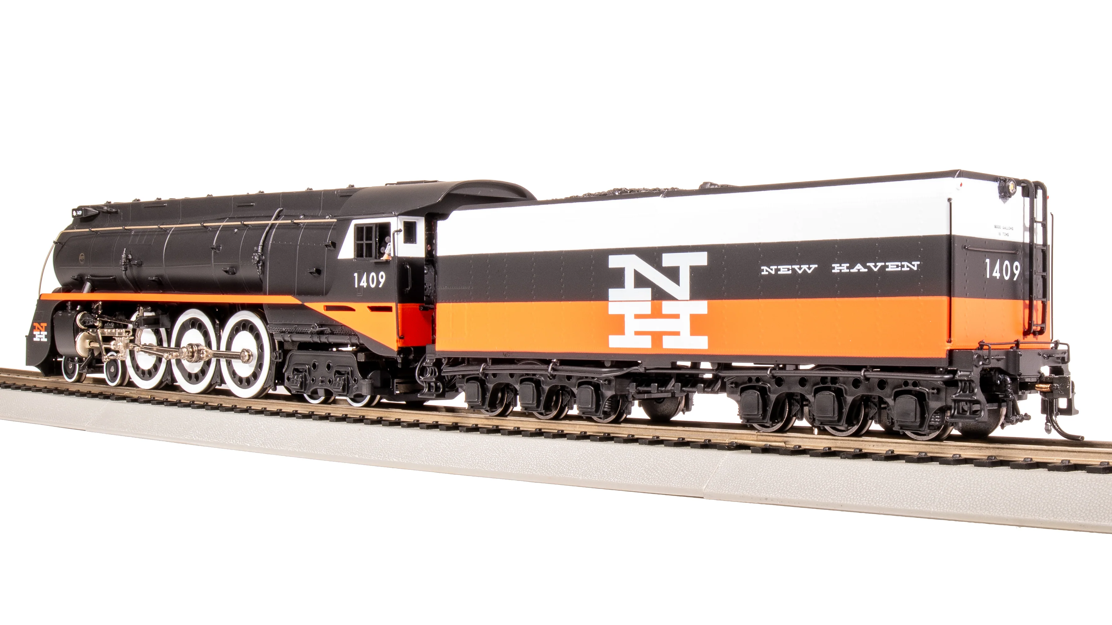 7877 New Haven I-5, #1409, McGinnis Fantasy Scheme, Paragon4 Sound/DC/DCC, Smoke, HO - Image 8