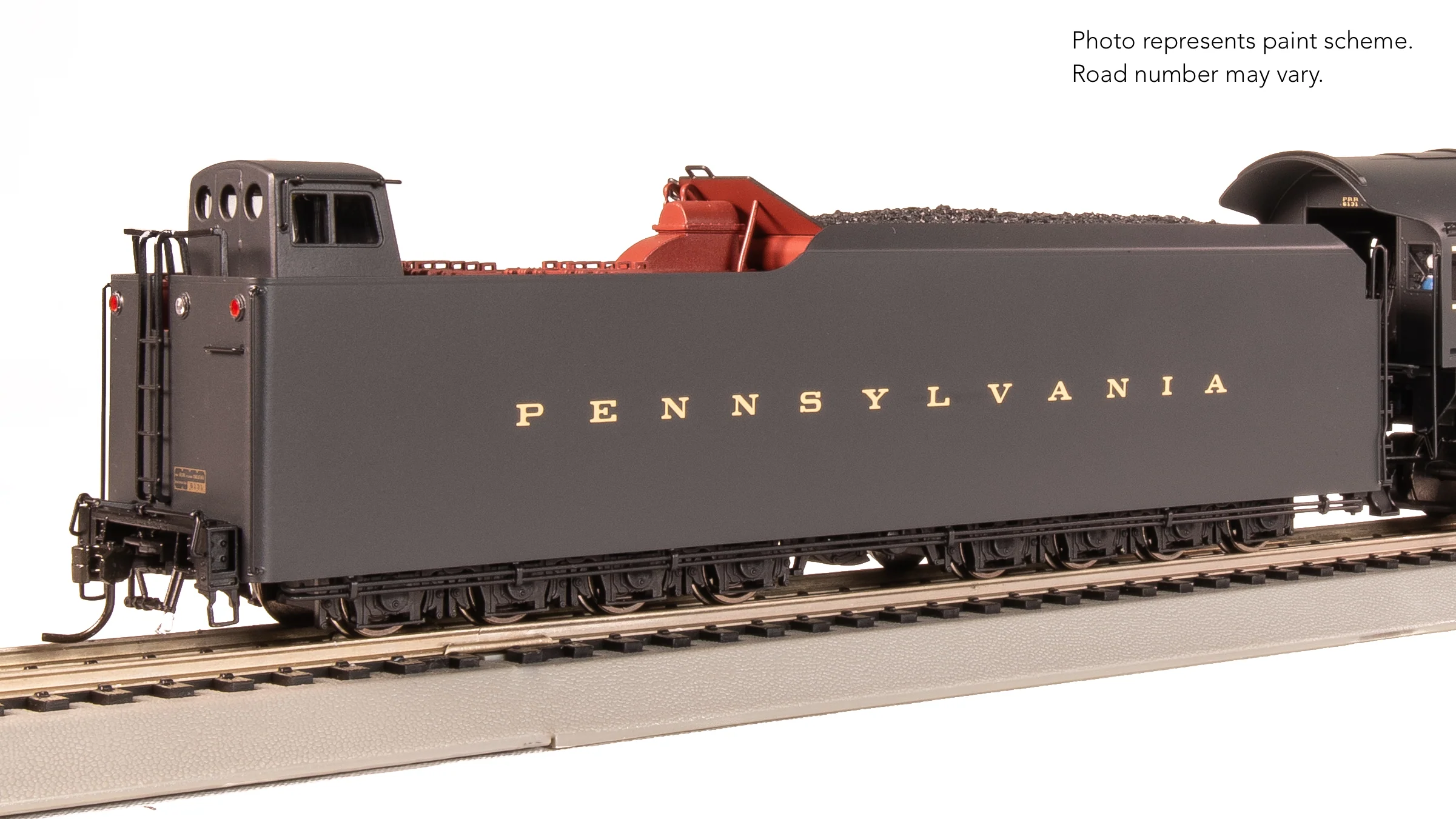 8052 PRR Q2 Duplex, 4-4-6-4, #6131, Prototype Version, 18,000 gallon tender, No-Sound / DCC-Ready, HO - Image 11