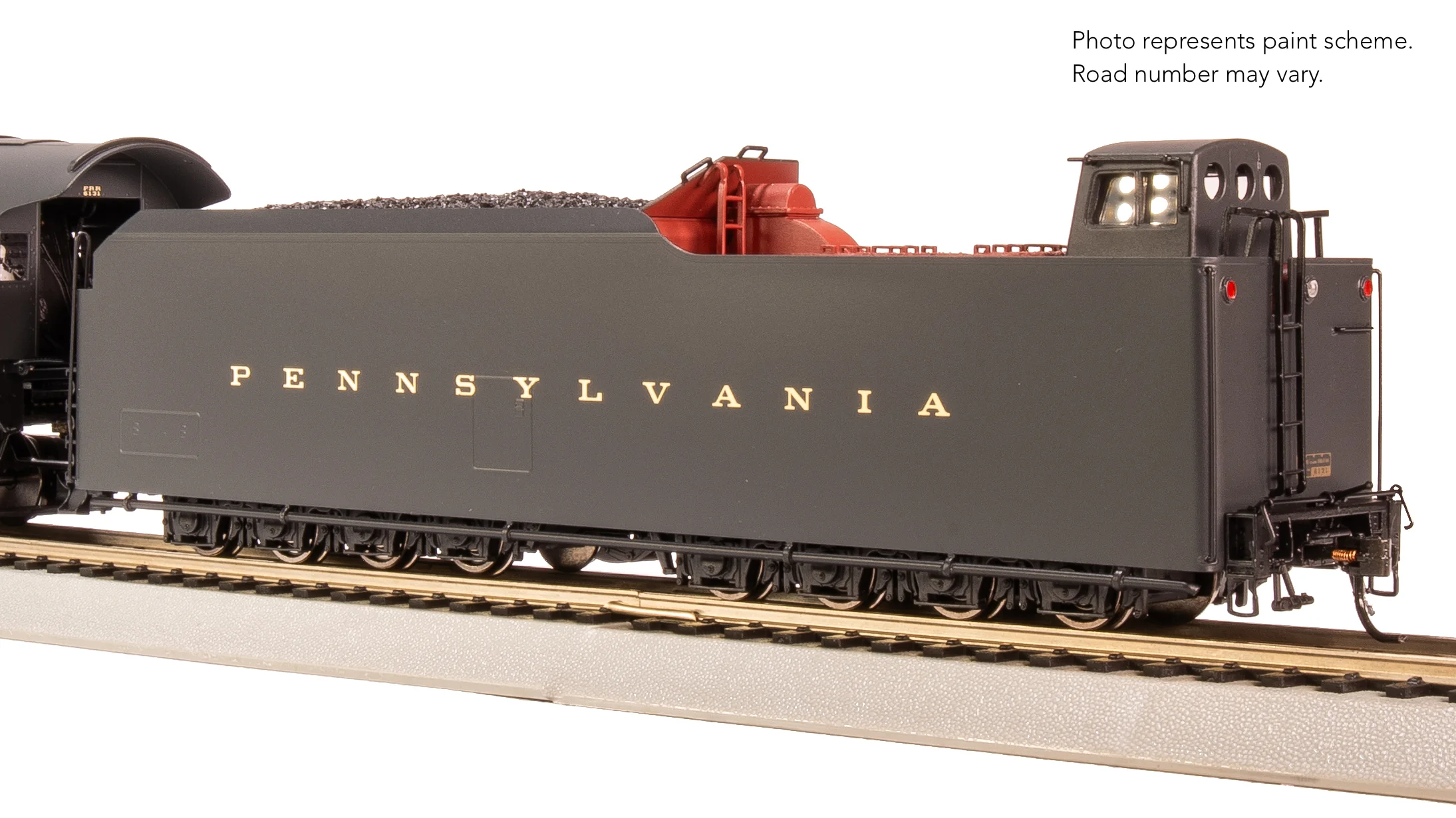 8052 PRR Q2 Duplex, 4-4-6-4, #6131, Prototype Version, 18,000 gallon tender, No-Sound / DCC-Ready, HO - Image 21