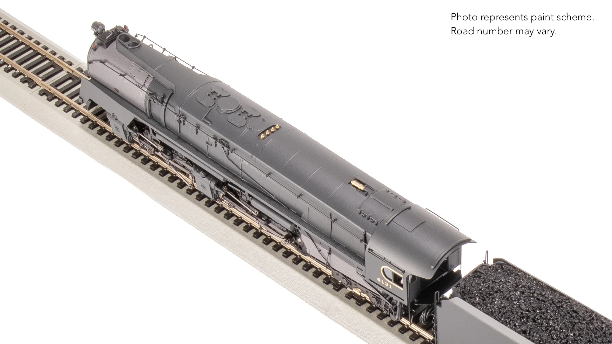 8052 PRR Q2 Duplex, 4-4-6-4, #6131, Prototype Version, 18,000 gallon tender, No-Sound / DCC-Ready, HO - Image 28
