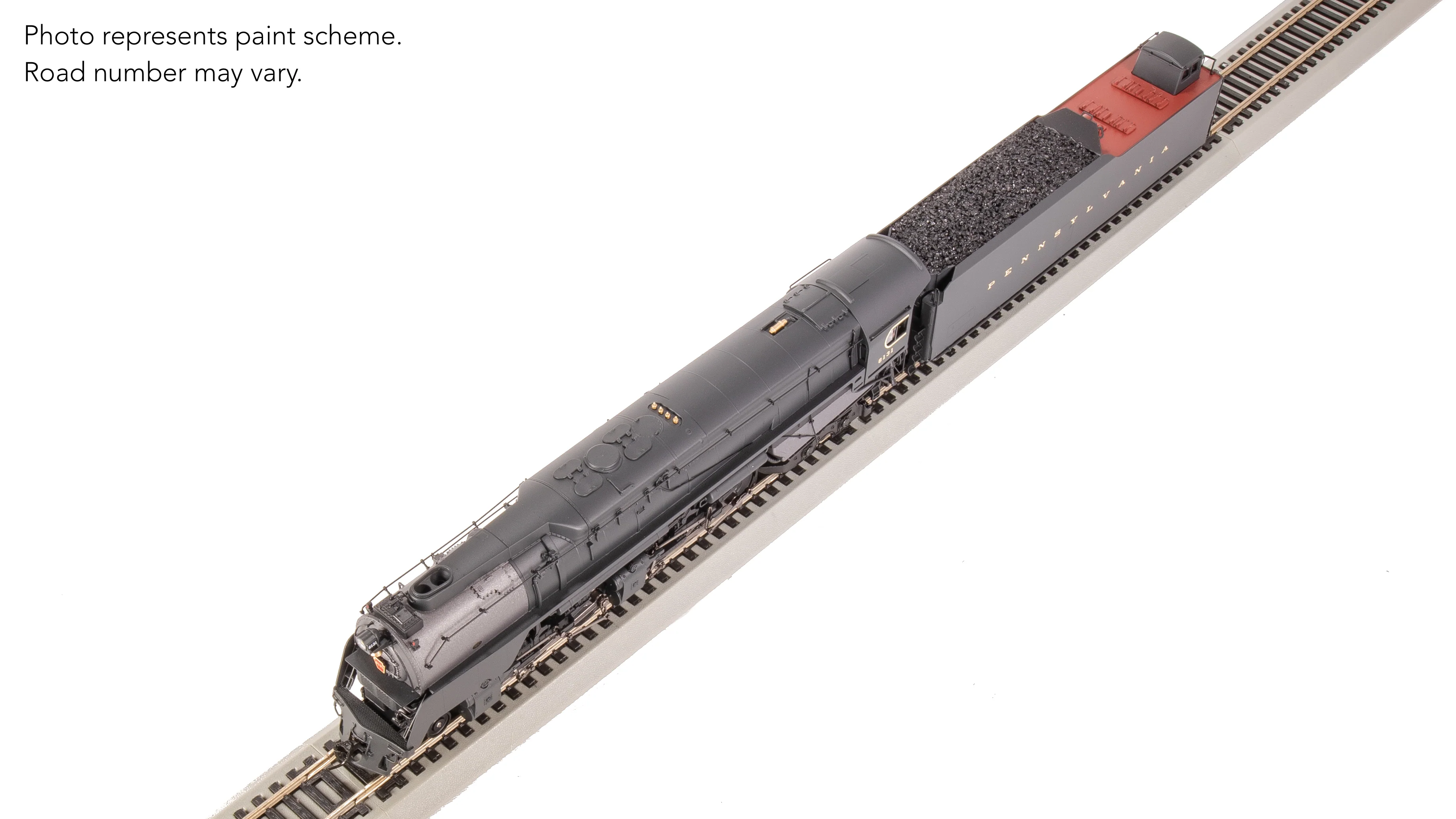 8052 PRR Q2 Duplex, 4-4-6-4, #6131, Prototype Version, 18,000 gallon tender, No-Sound / DCC-Ready, HO - Image 29