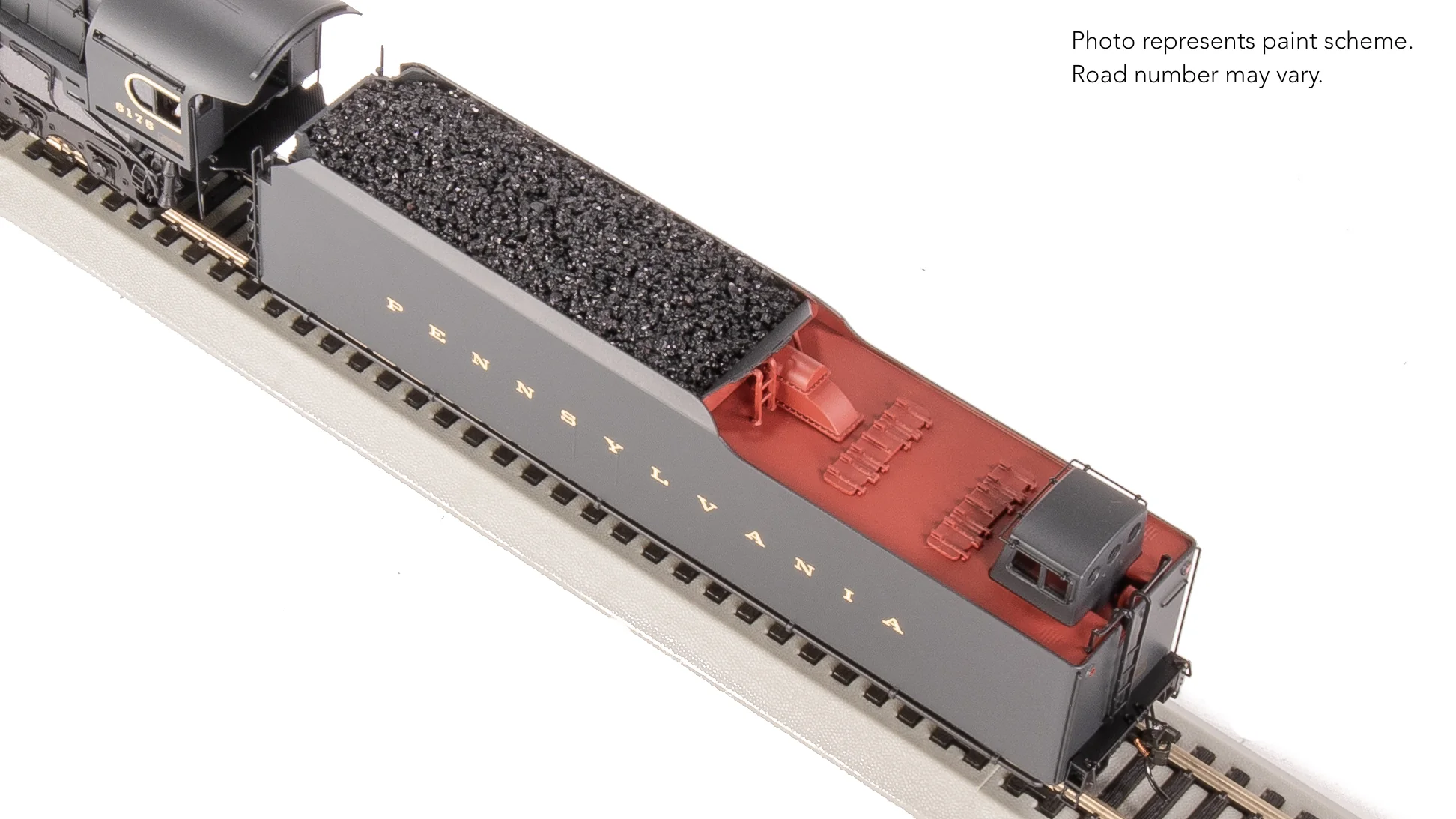 8053 PRR Q2 Duplex, 4-4-6-4, #6175, Production Version, 18,000 gallon tender, No-Sound / DCC-Ready, HO - Image 27