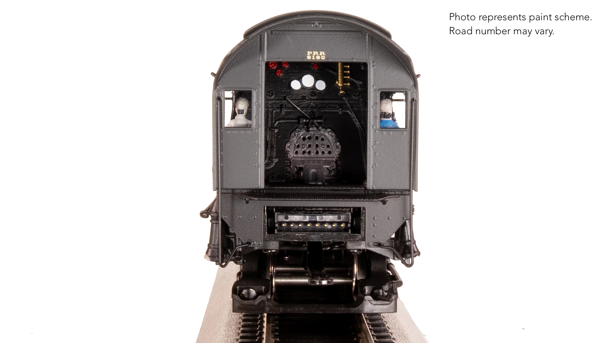 8054 PRR Q2 Duplex, 4-4-6-4, #6180, Production Version, 18,000 gallon tender, No-Sound / DCC-Ready, HO - Image 13