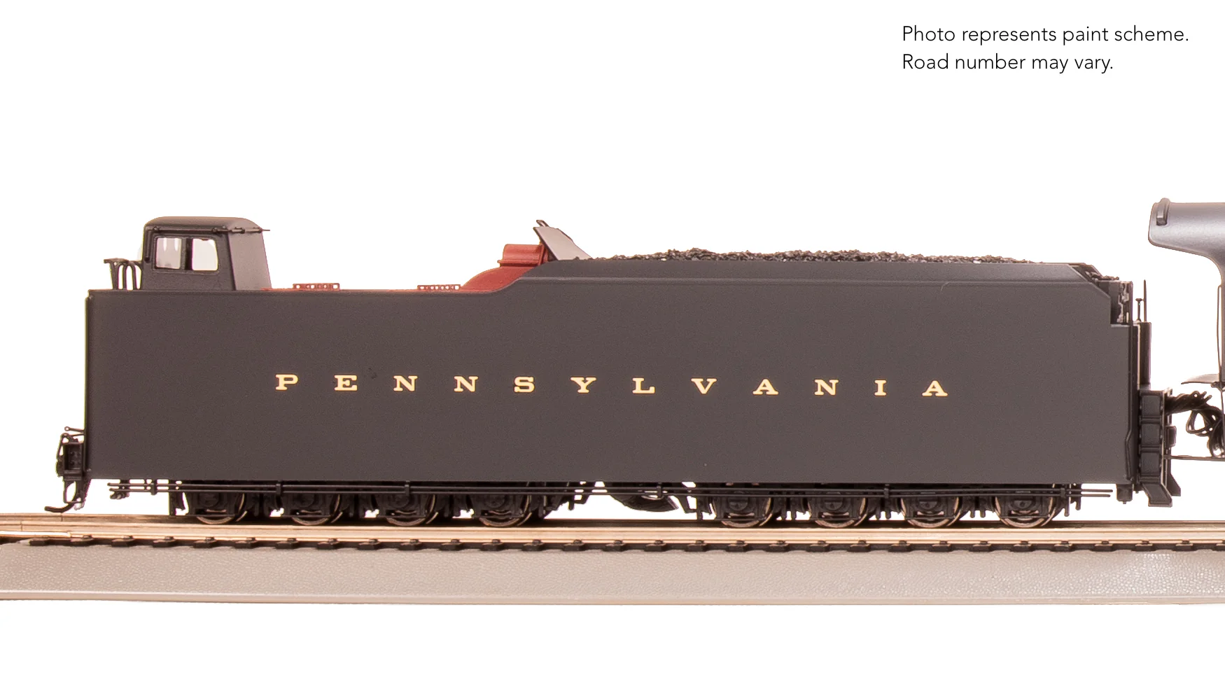8054 PRR Q2 Duplex, 4-4-6-4, #6180, Production Version, 18,000 gallon tender, No-Sound / DCC-Ready, HO - Image 6