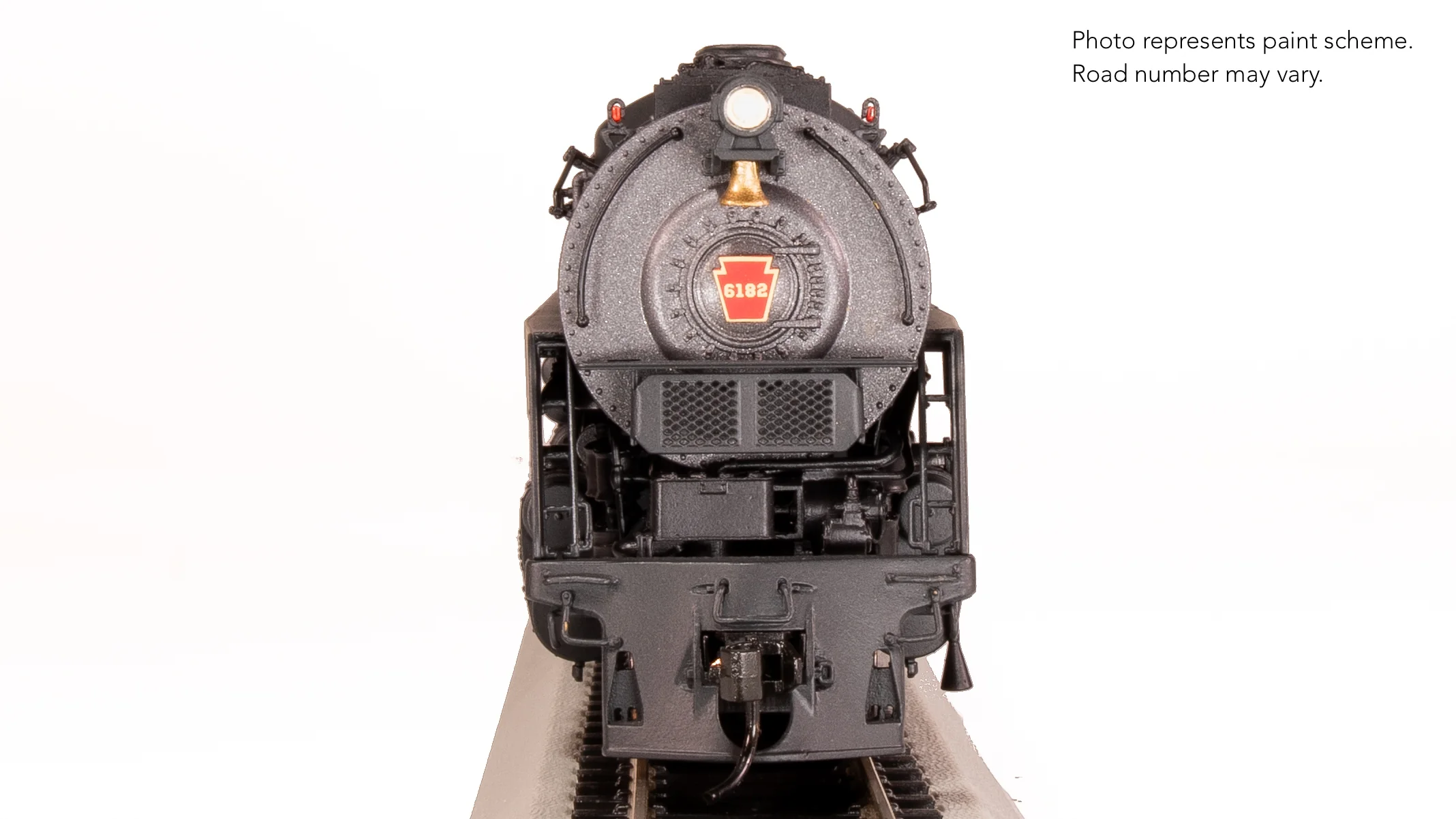 8055 PRR Q2 Duplex, 4-4-6-4, #6182, Production Version, 18,000 gallon tender, No-Sound / DCC-Ready, HO - Image 13