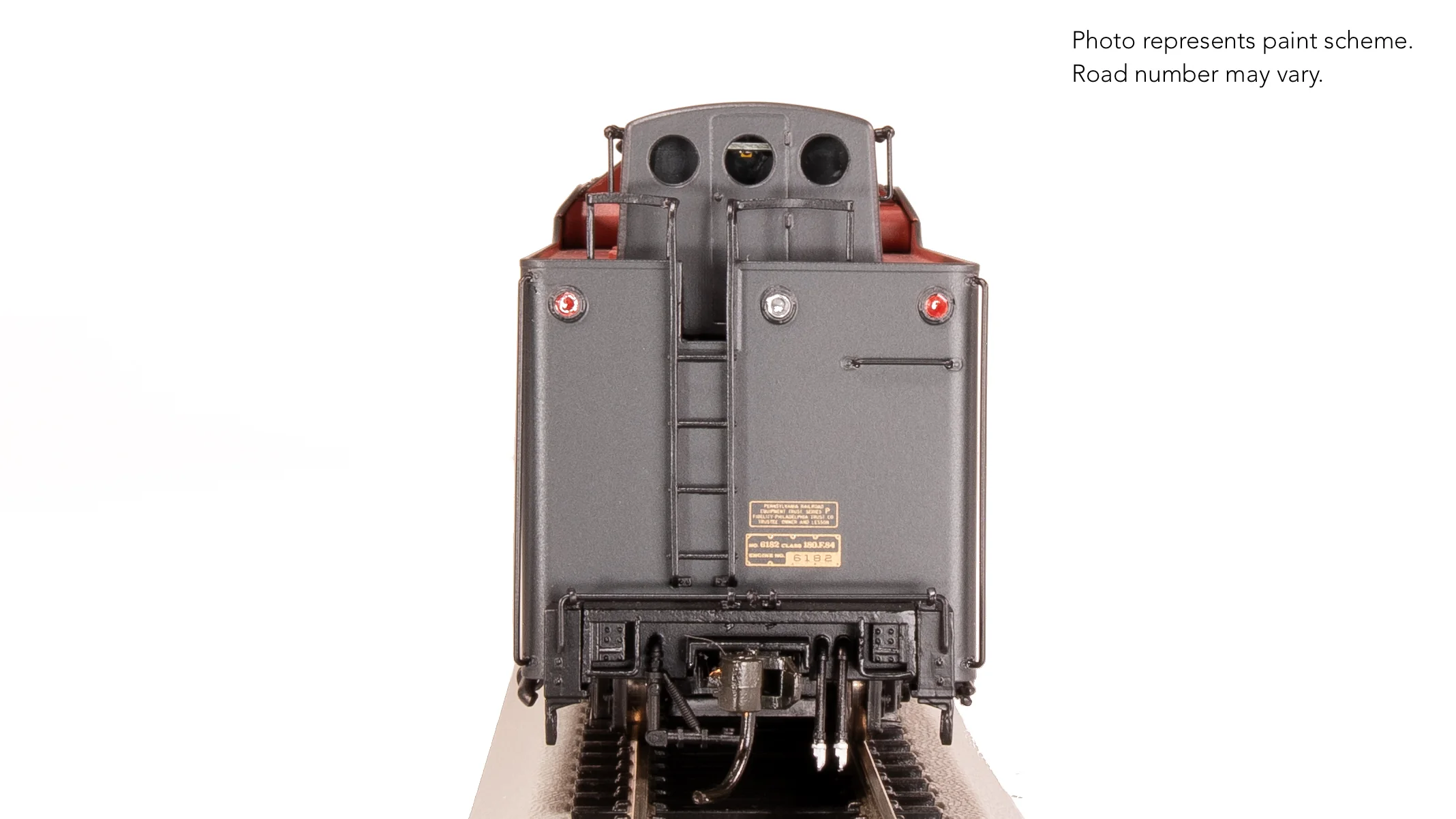 8055 PRR Q2 Duplex, 4-4-6-4, #6182, Production Version, 18,000 gallon tender, No-Sound / DCC-Ready, HO - Image 16