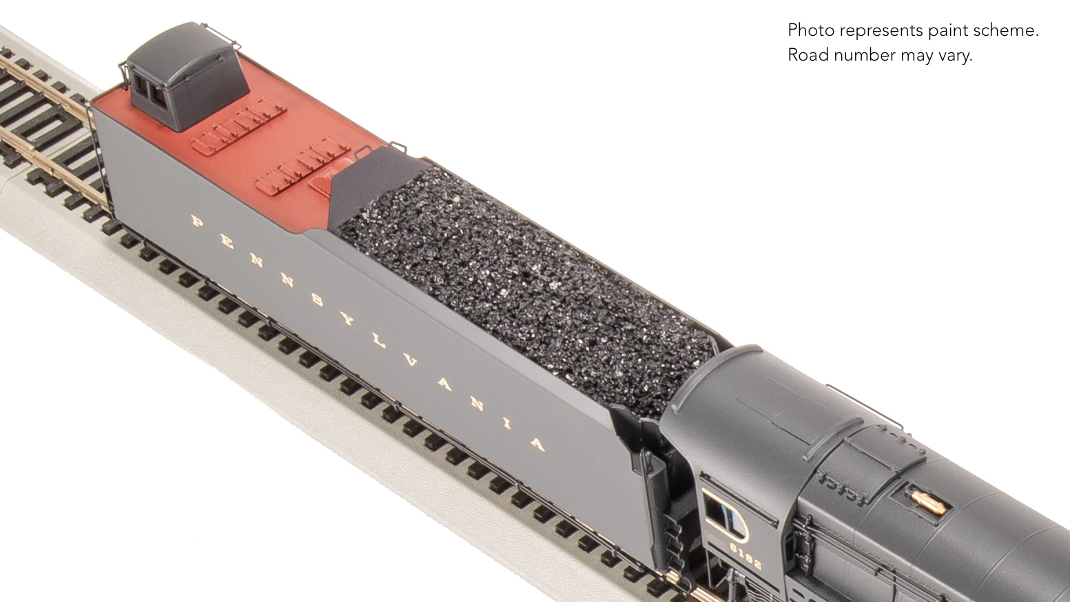 8055 PRR Q2 Duplex, 4-4-6-4, #6182, Production Version, 18,000 gallon tender, No-Sound / DCC-Ready, HO - Image 25