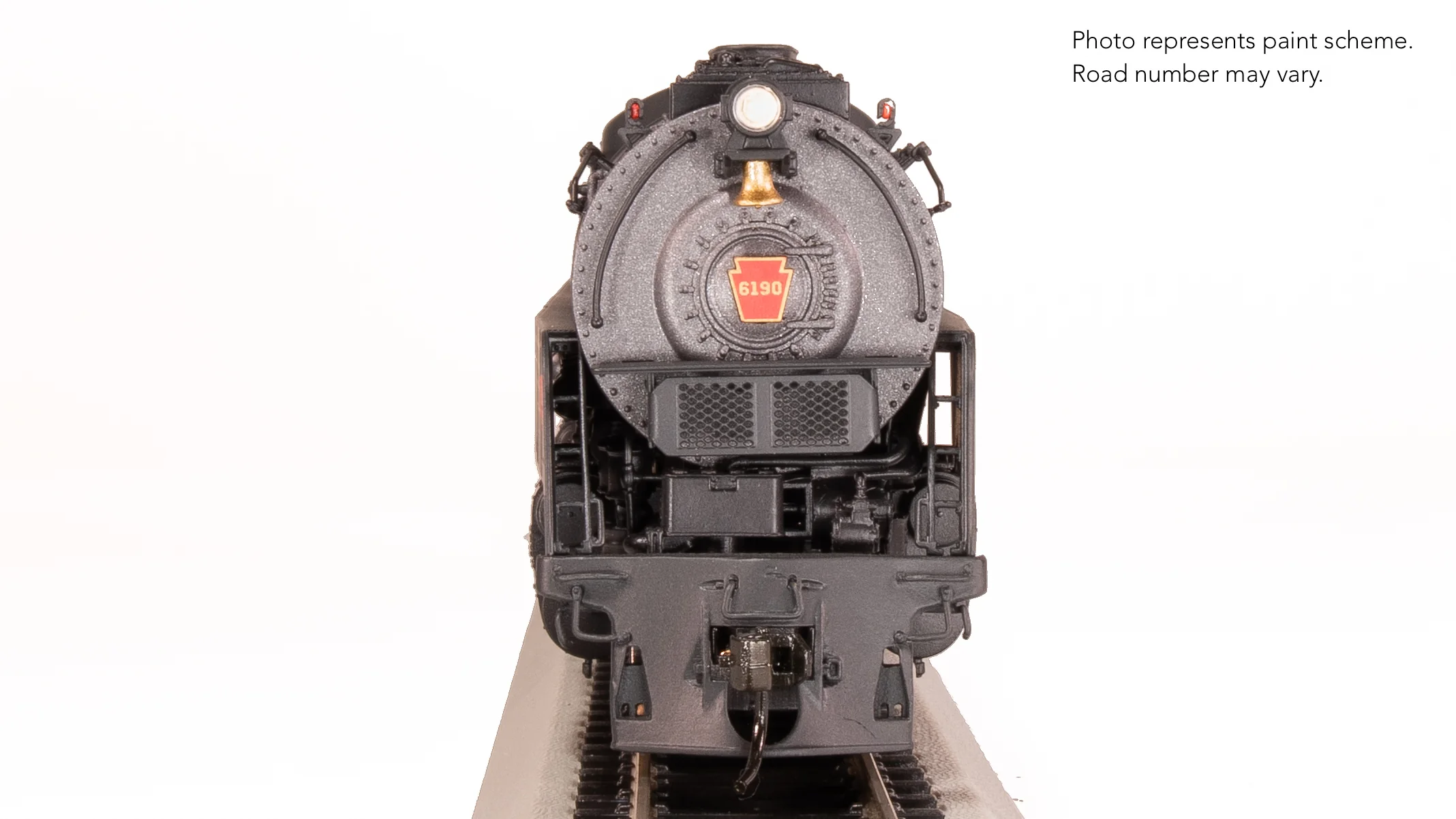 8056 PRR Q2 Duplex, 4-4-6-4, #6190, Prototype Version, DGLE 5-Stripe Fantasy Scheme, No-Sound / DCC-Ready, HO - Image 13