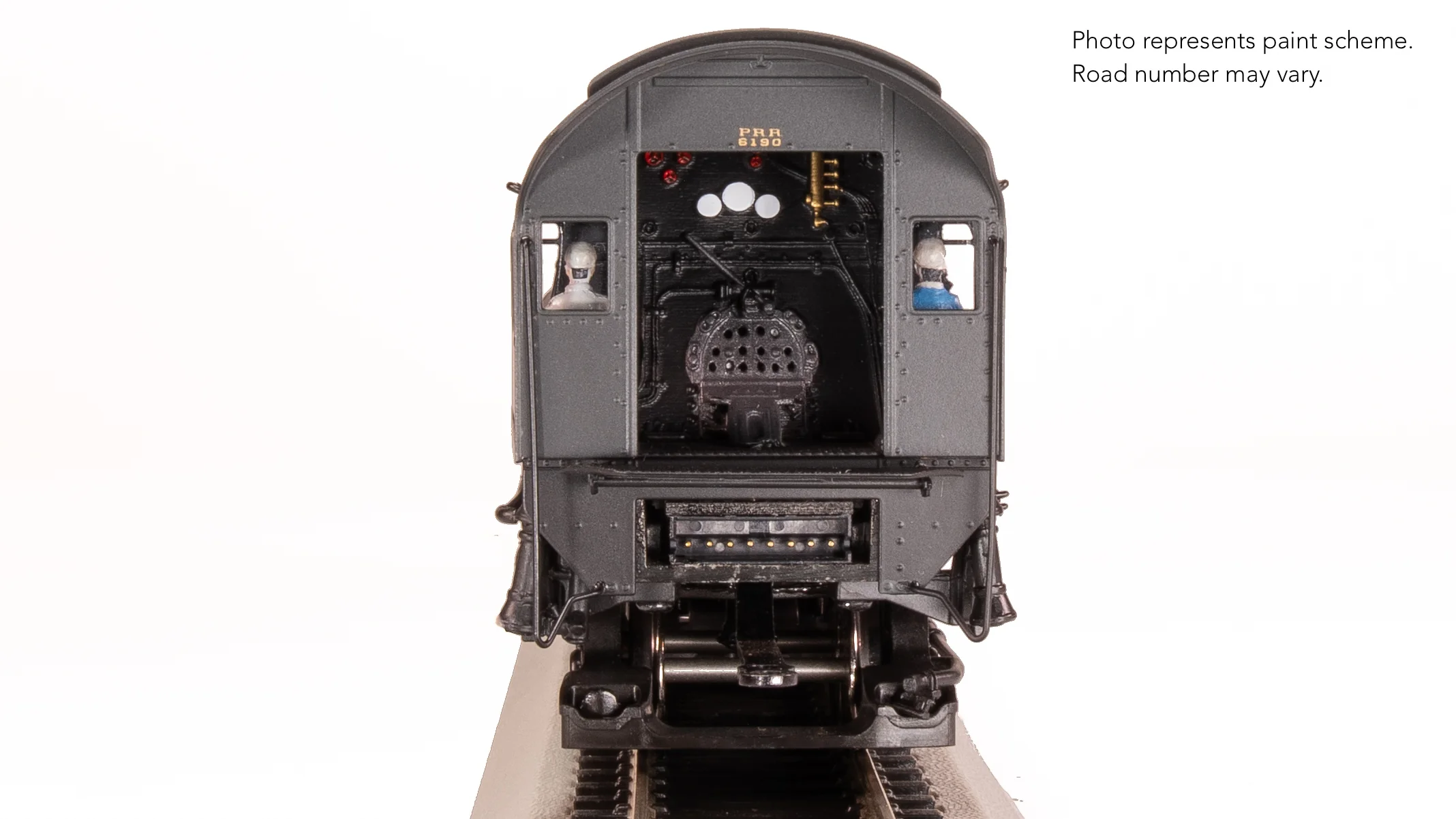 8056 PRR Q2 Duplex, 4-4-6-4, #6190, Prototype Version, DGLE 5-Stripe Fantasy Scheme, No-Sound / DCC-Ready, HO - Image 14