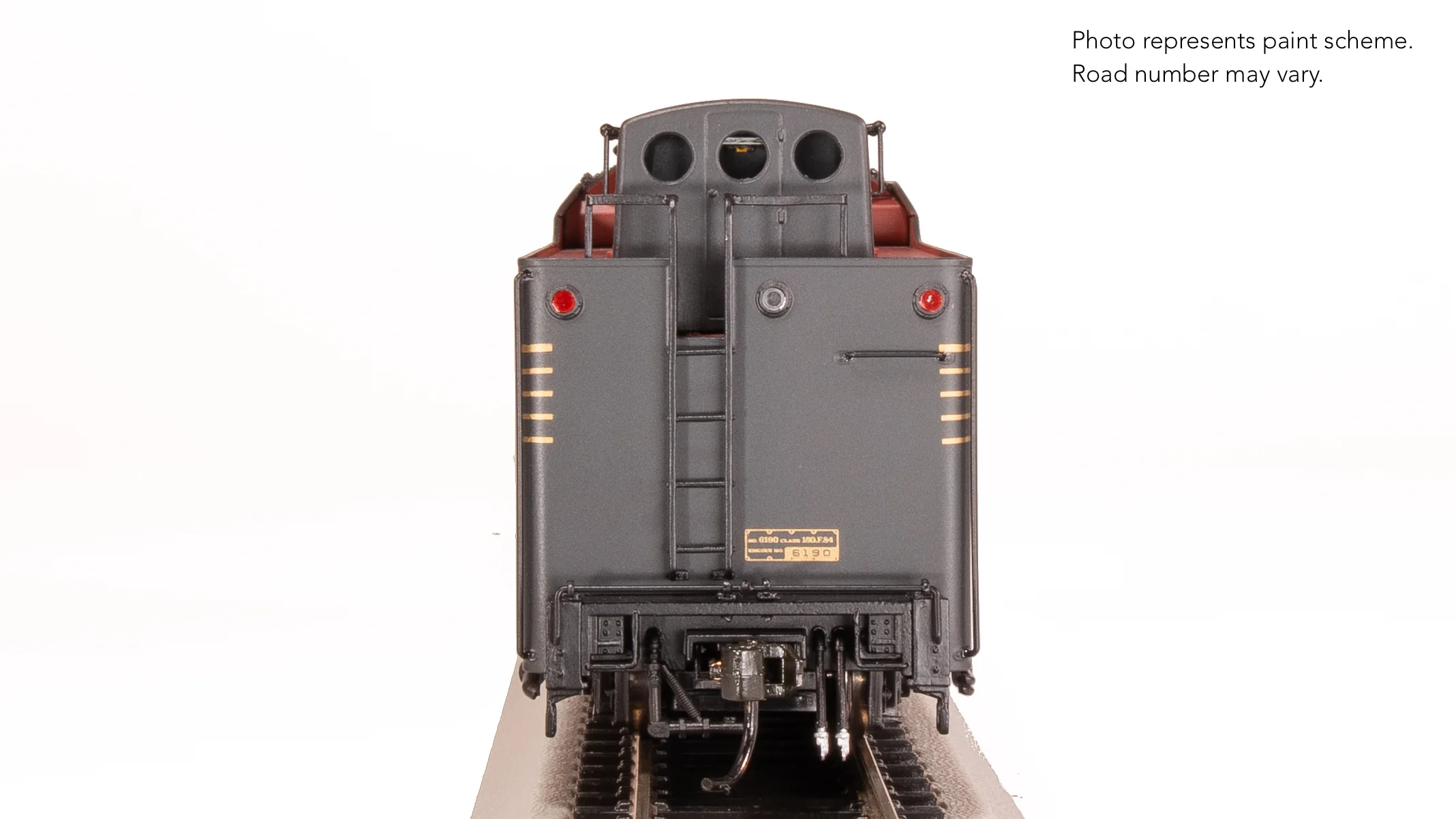 8056 PRR Q2 Duplex, 4-4-6-4, #6190, Prototype Version, DGLE 5-Stripe Fantasy Scheme, No-Sound / DCC-Ready, HO - Image 16