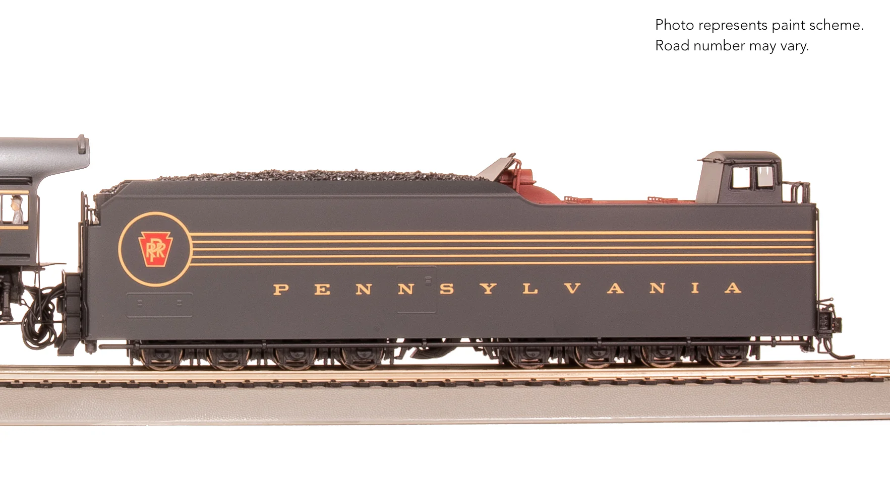 8056 PRR Q2 Duplex, 4-4-6-4, #6190, Prototype Version, DGLE 5-Stripe Fantasy Scheme, No-Sound / DCC-Ready, HO - Image 3