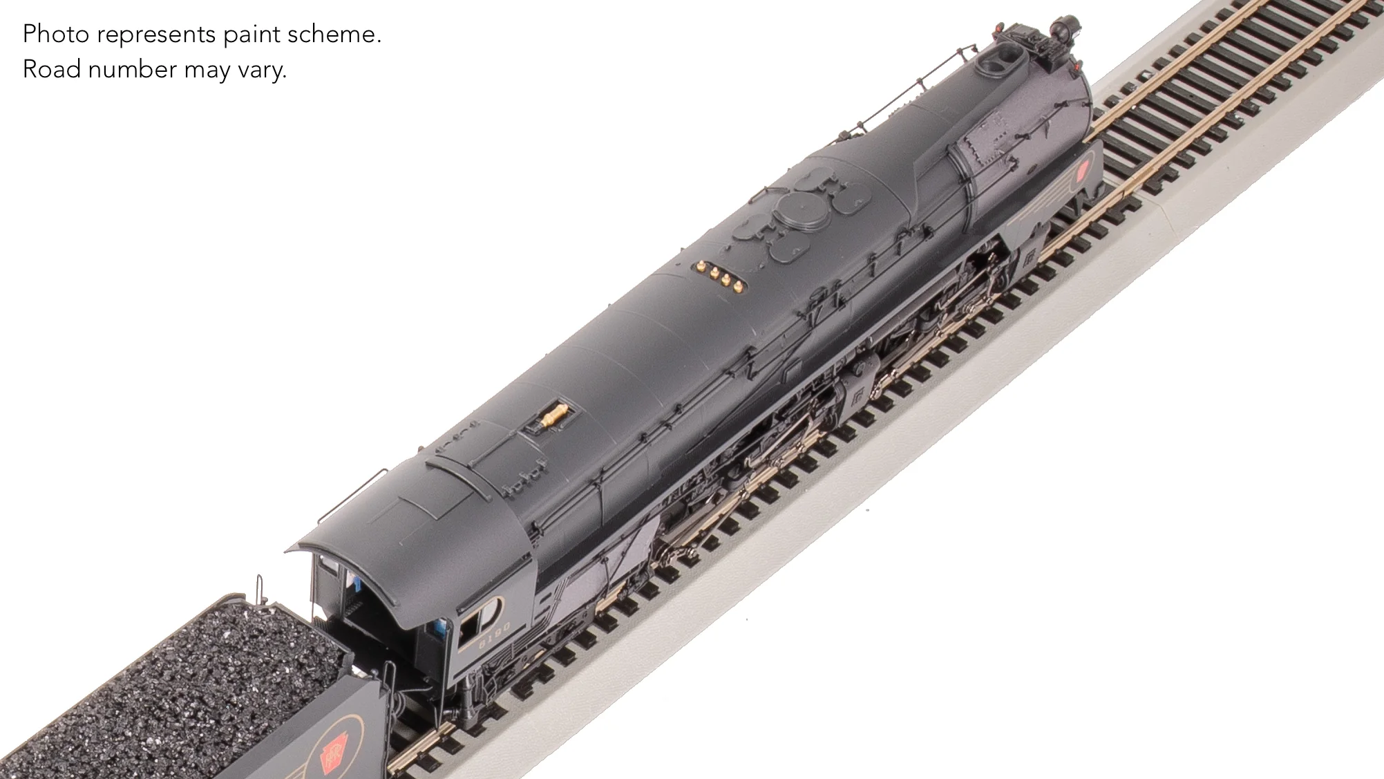 8056 PRR Q2 Duplex, 4-4-6-4, #6190, Prototype Version, DGLE 5-Stripe Fantasy Scheme, No-Sound / DCC-Ready, HO - Image 34