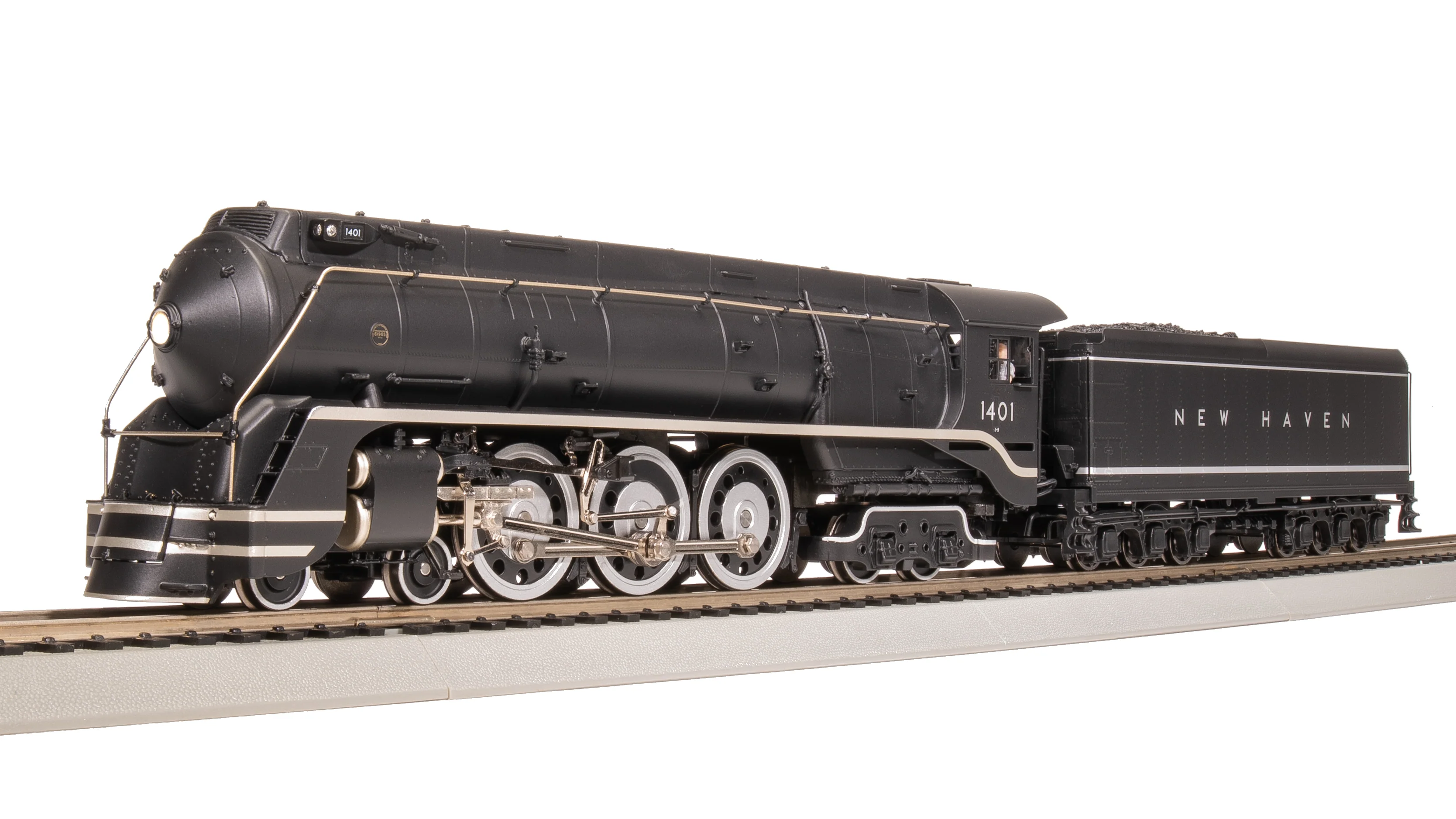 8084 New Haven I-5, #1401, Original Block Lettering, No-Sound / DCC-Ready, HO - Image 3