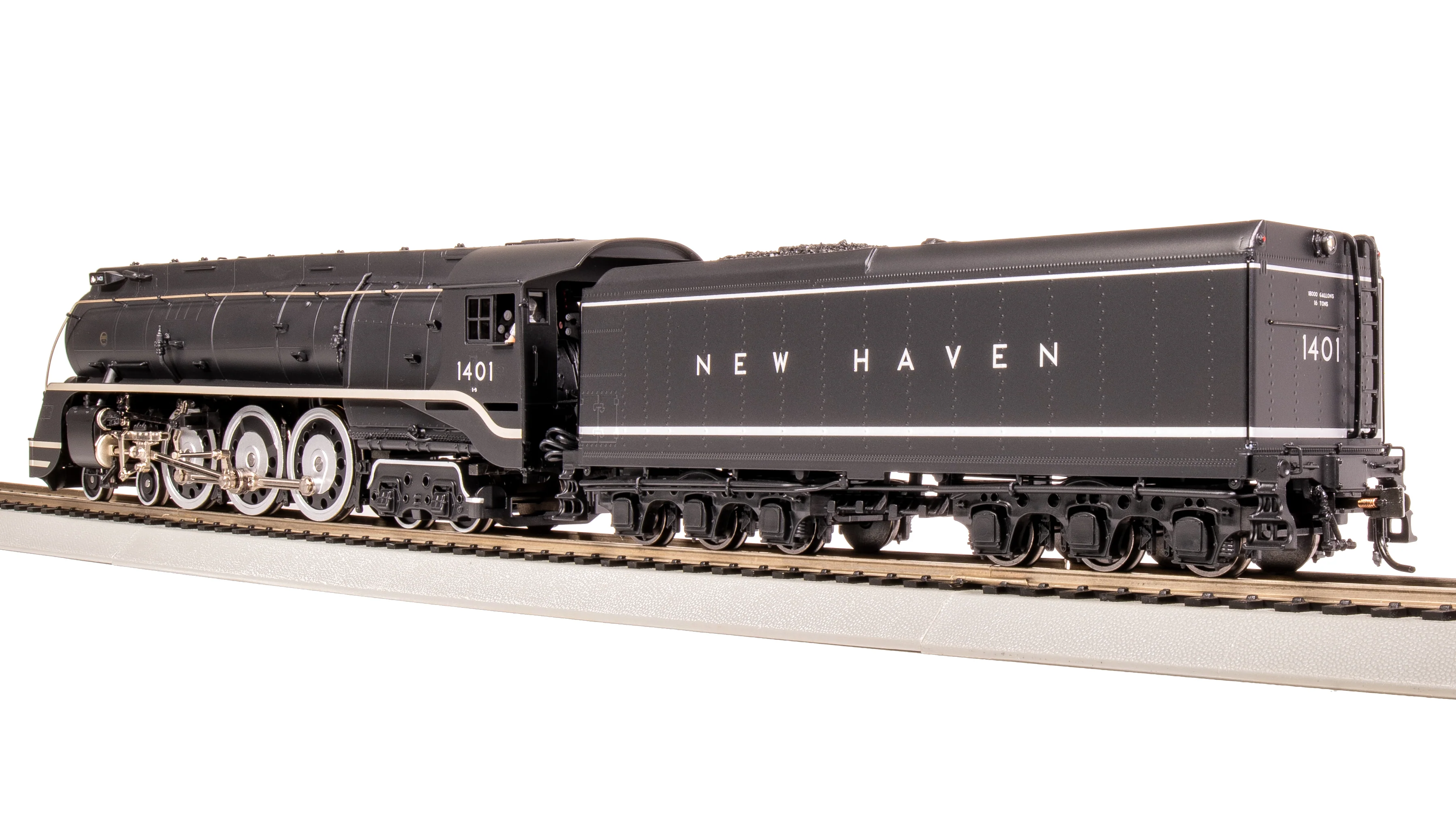 8084 New Haven I-5, #1401, Original Block Lettering, No-Sound / DCC-Ready, HO - Image 8