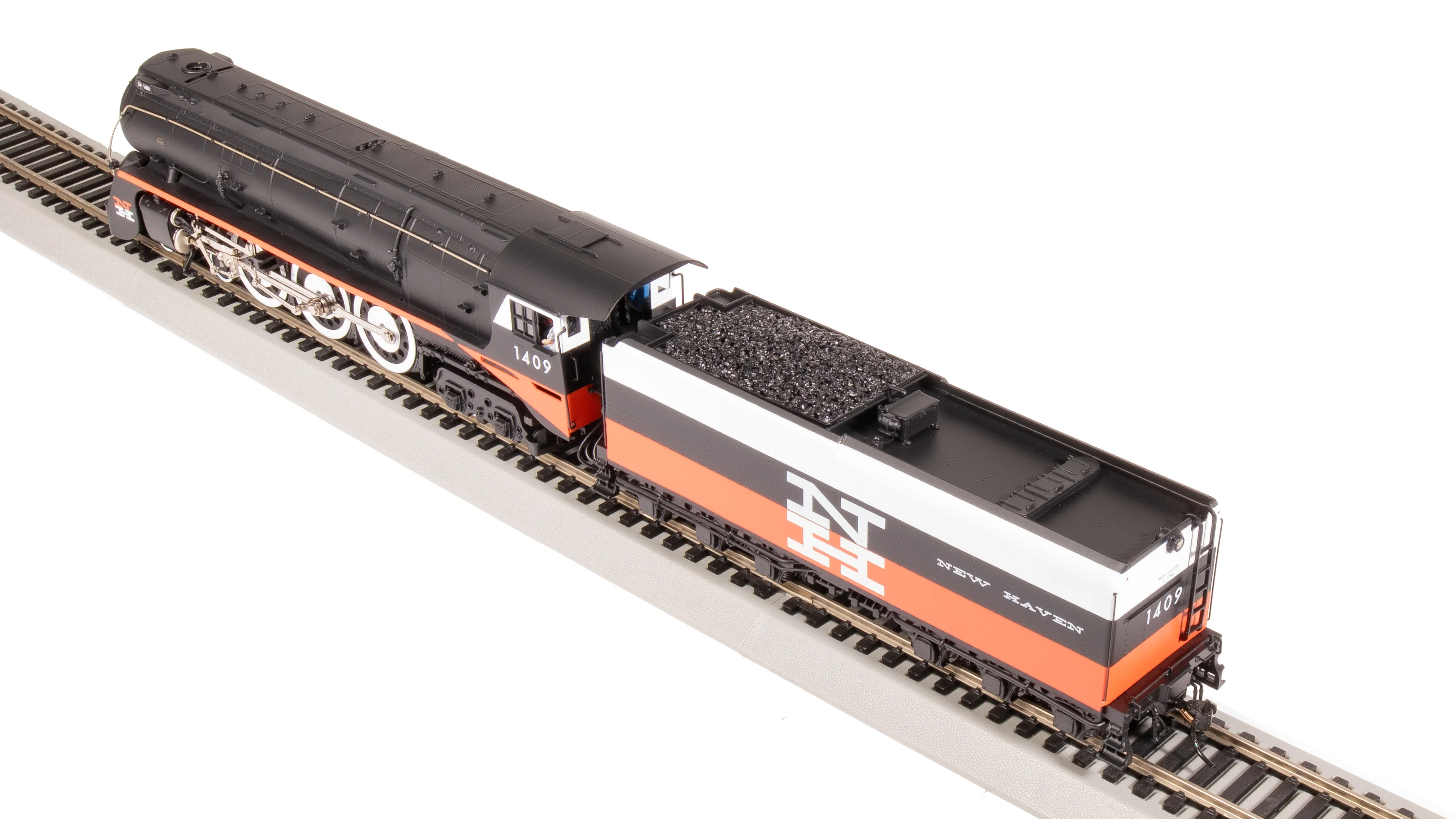 8088 New Haven I-5, #1409, McGinnis Fantasy Scheme, No-Sound / DCC-Ready, HO - Image 10