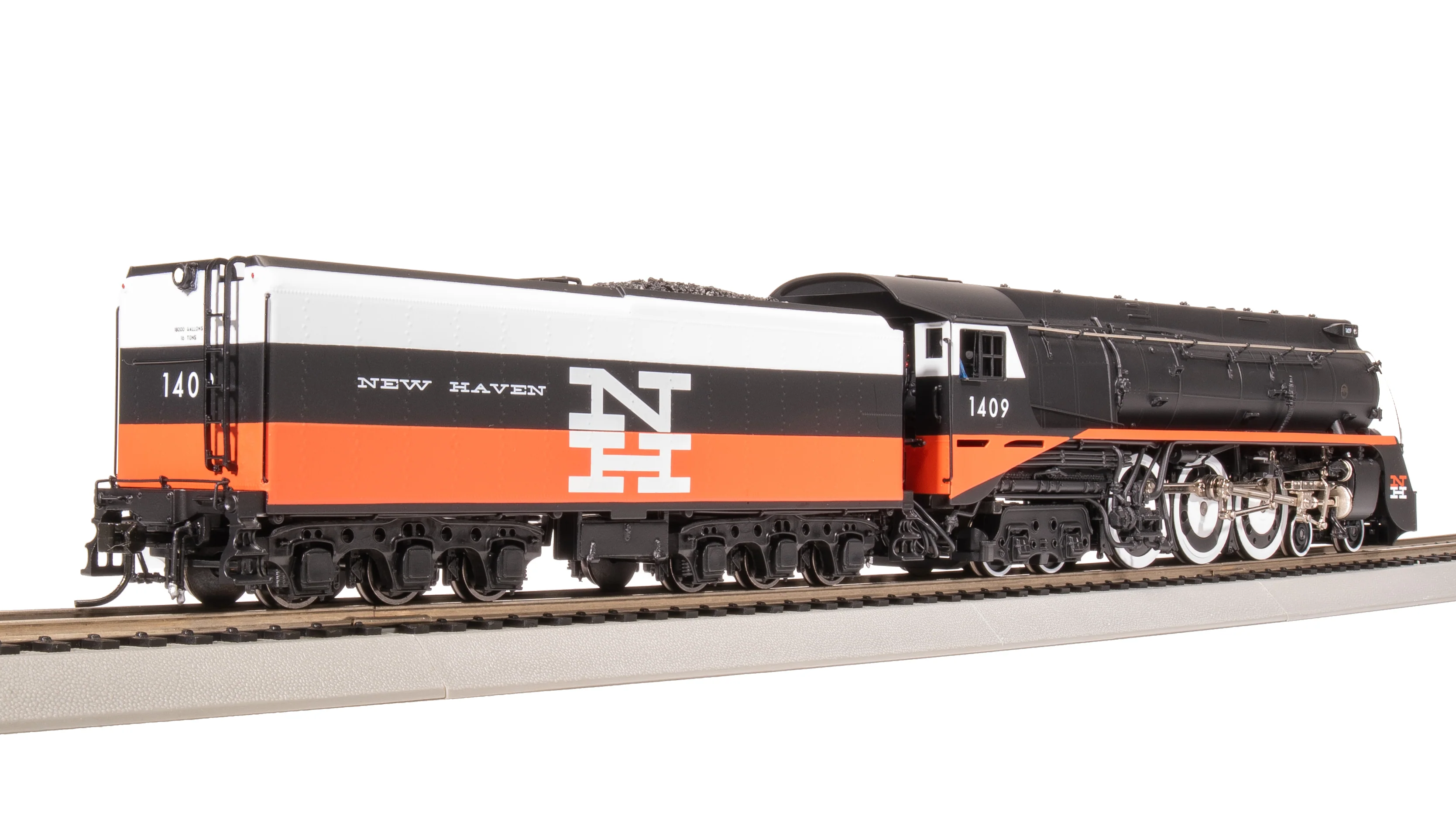 8088 New Haven I-5, #1409, McGinnis Fantasy Scheme, No-Sound / DCC-Ready, HO - Image 4