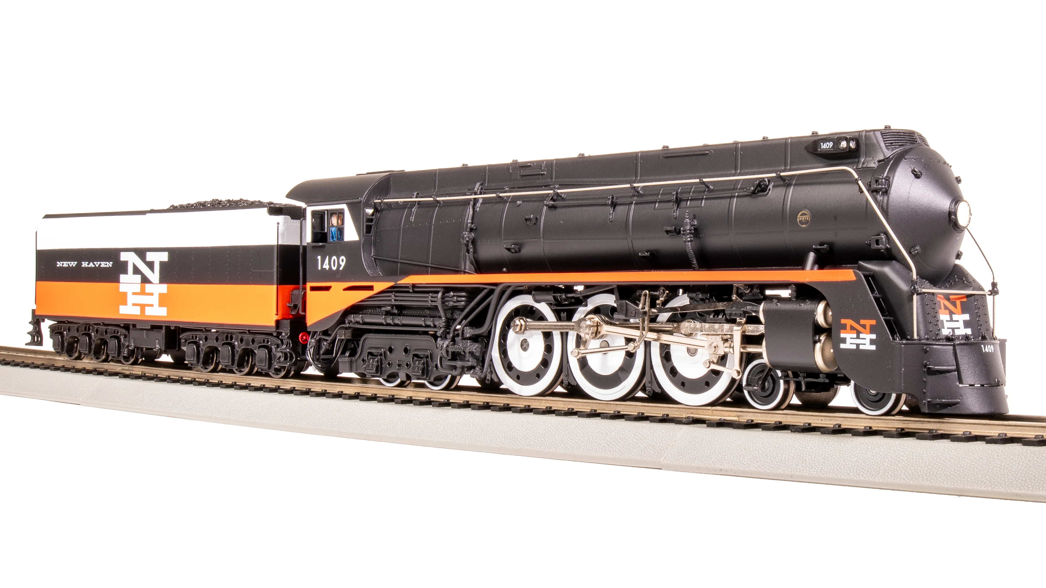 8088 New Haven I-5, #1409, McGinnis Fantasy Scheme, No-Sound / DCC-Ready, HO - Image 7