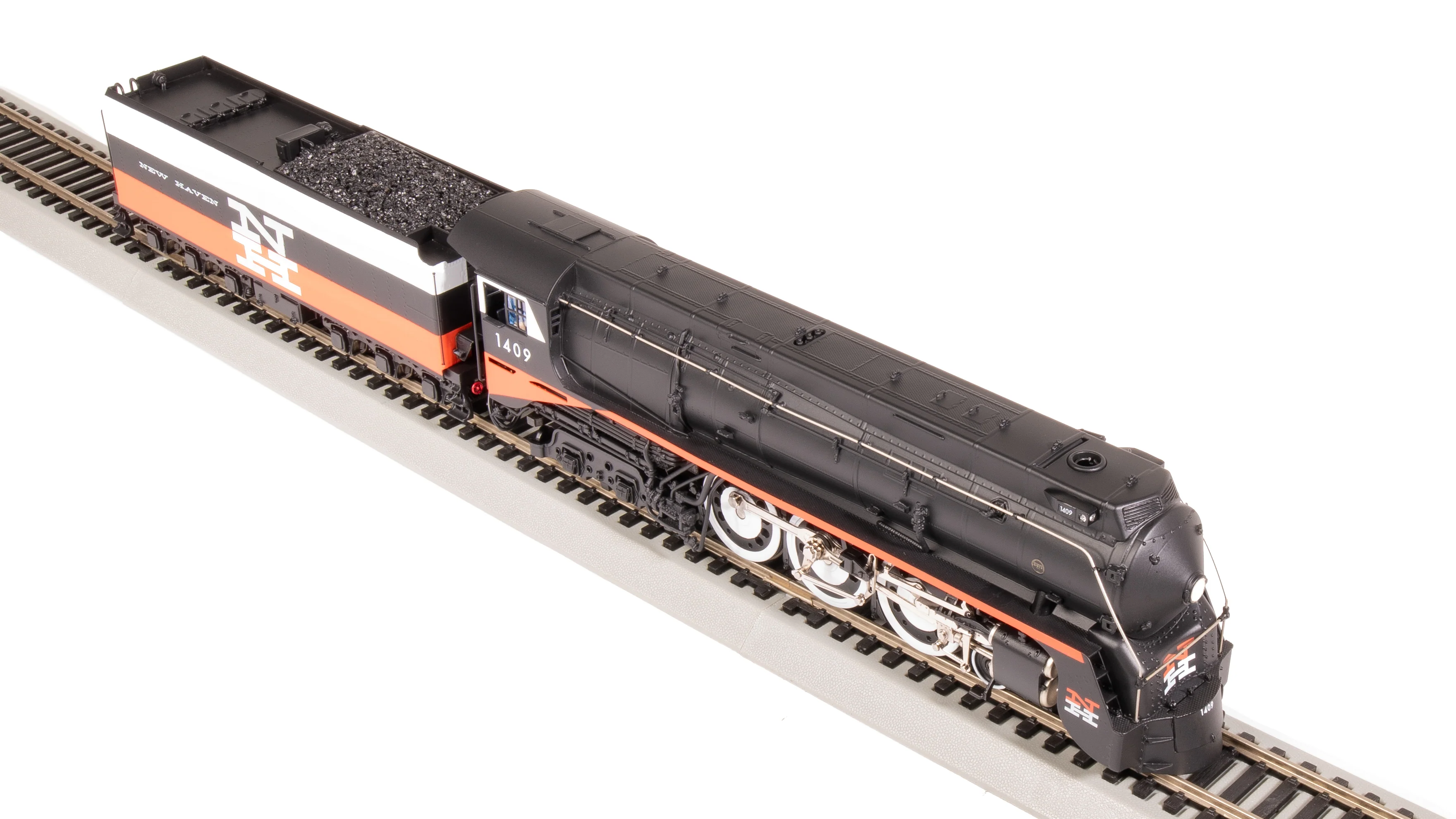 8088 New Haven I-5, #1409, McGinnis Fantasy Scheme, No-Sound / DCC-Ready, HO - Image 9