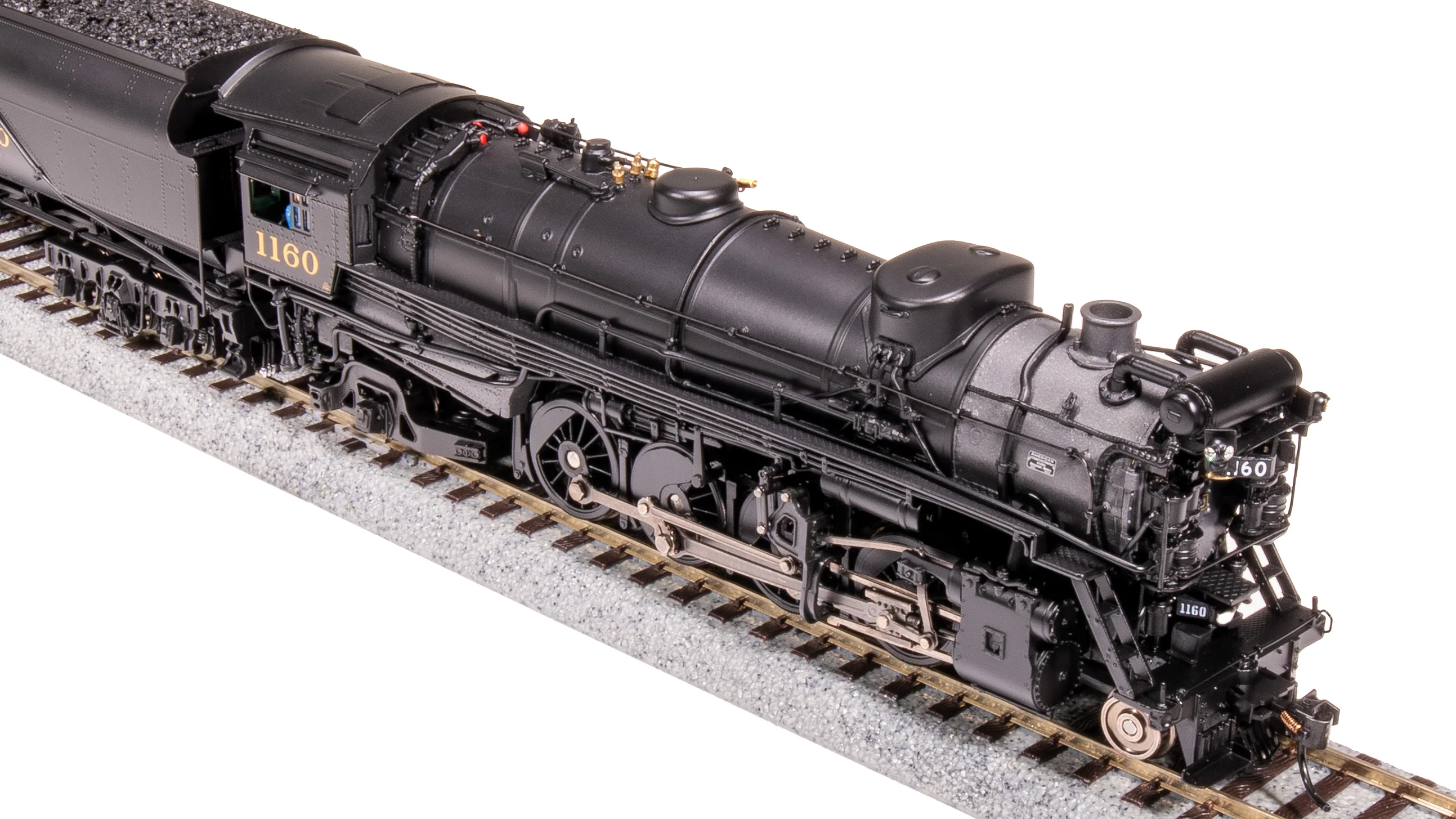 8183 Chesapeake & Ohio K-2 Mikado, #1168, 16-VC Tender, No-Sound / DCC-Ready, HO - Image 12