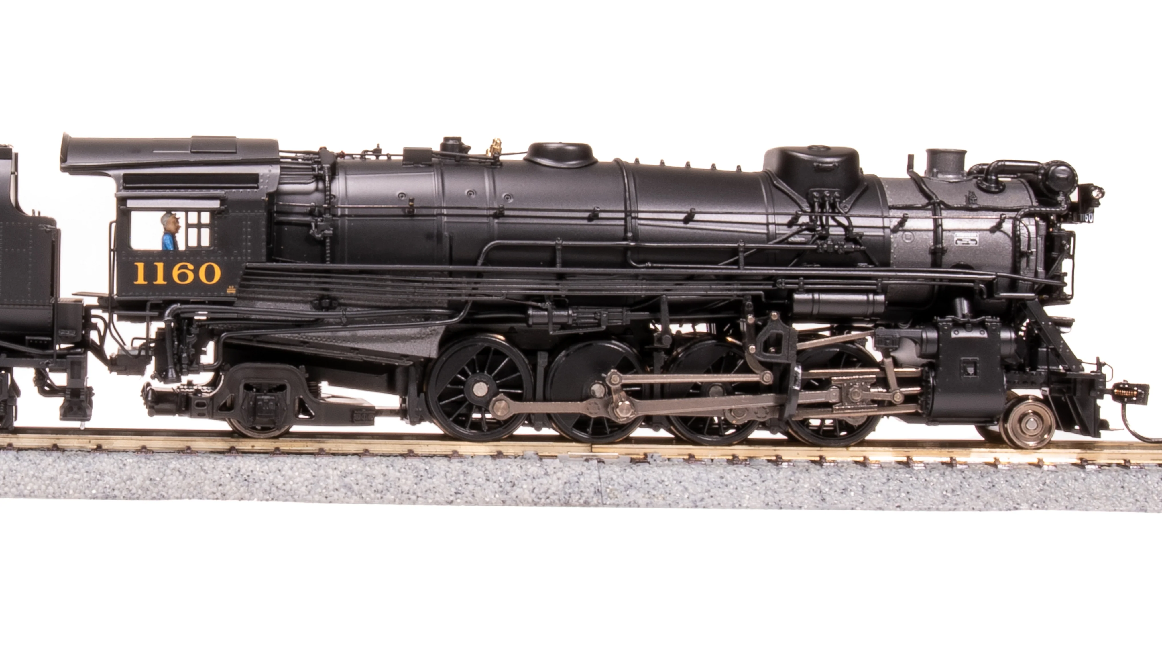 8184 Chesapeake & Ohio K-2 Mikado, #1177, 16-VC Tender, No-Sound / DCC-Ready, HO - Image 15