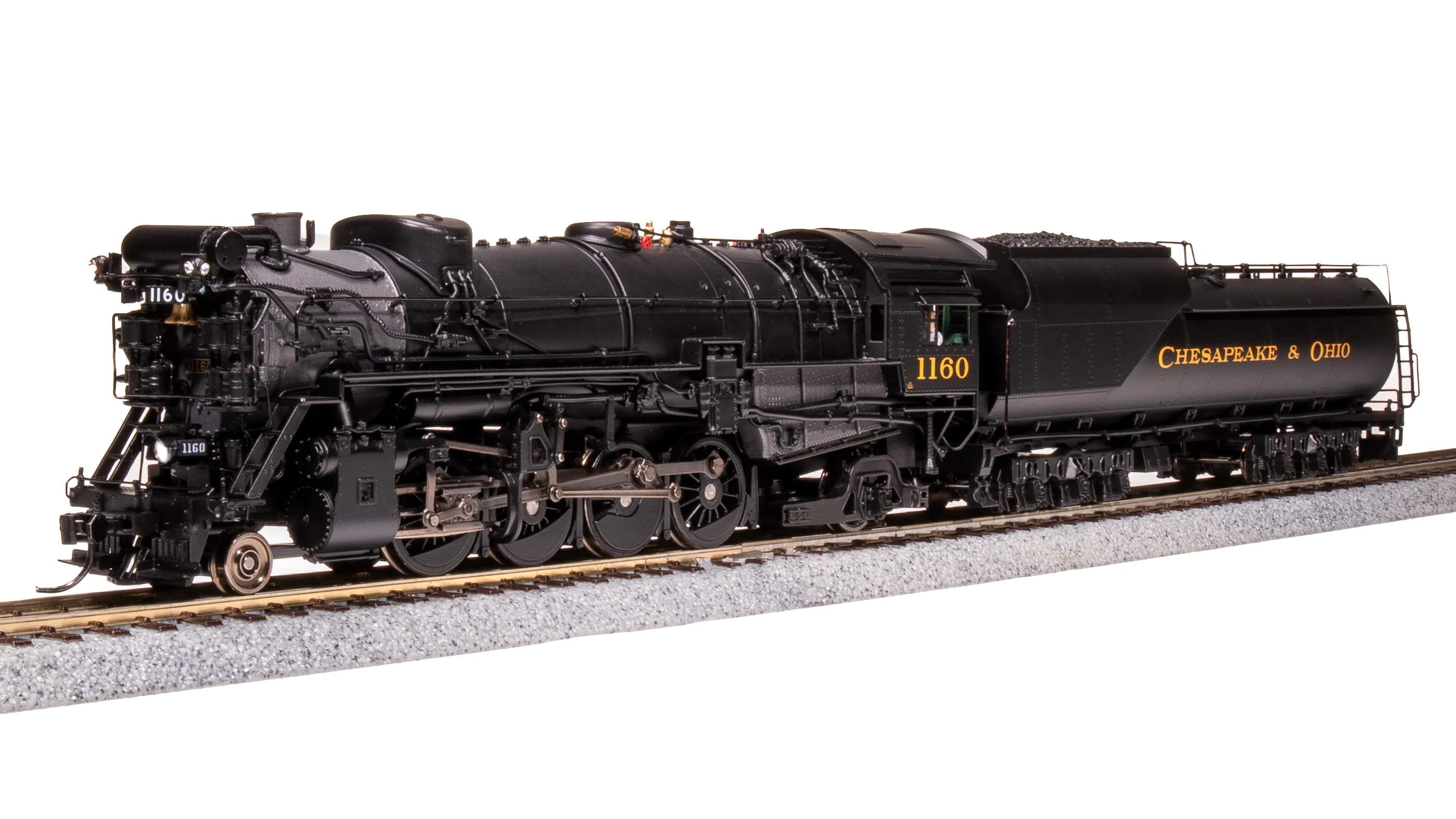8184 Chesapeake & Ohio K-2 Mikado, #1177, 16-VC Tender, No-Sound / DCC-Ready, HO - Image 17