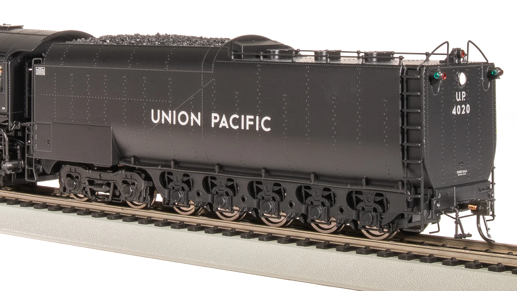 8367 UP Big Boy #4020, 1944, Wilson Aftercooler, 25-C-400 Coal Tender, No-Sound / DCC-Ready, HO - Image 7